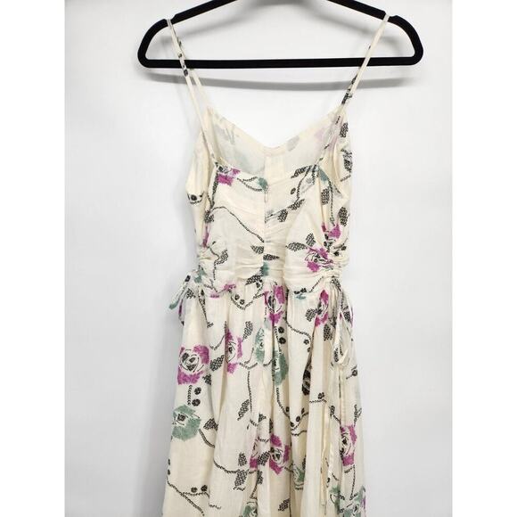 NWT Isabel Marant Etoile Giana Floral Maxi Dress Size 38 US 6 Ecru #1E502 - Picture 8 of 15